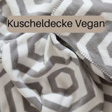 Vegane Kuscheldecke Japandi Raumtapeterie