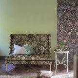 Wandbild- Tapete von Designers Guild:  Ikebana Grande Chocolate Designers Guild
