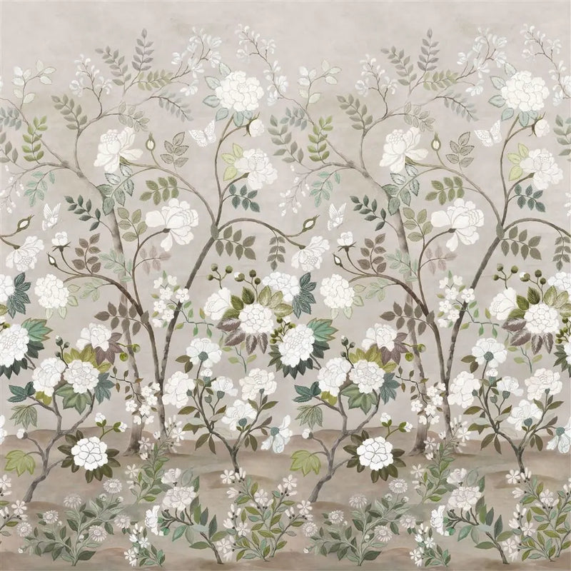 Designers Guild Fleur Orientale Pale Birch Tapete Designers Guild