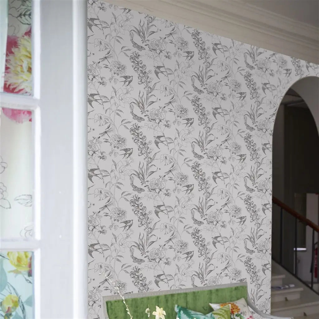 Designers Guild Tapete:Sibylla Garden - Gold Designers Guild