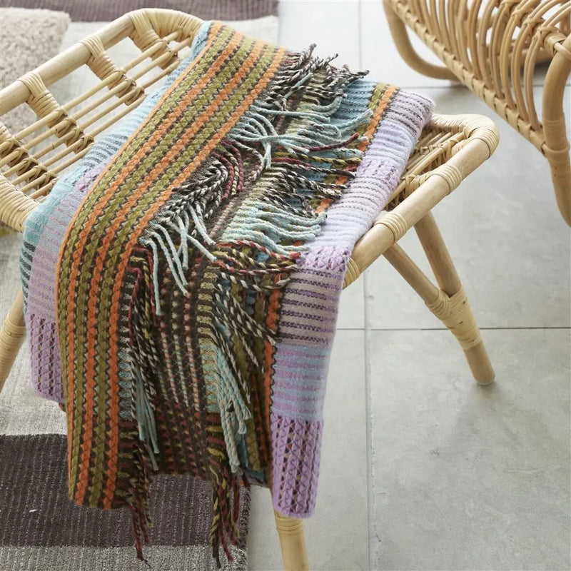 Designers Guild Tasara Heather Woven Decke Designers Guild