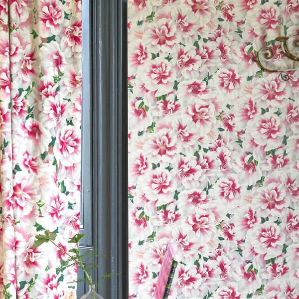 John Derian Variegated Azalea Tapete Designers Guild