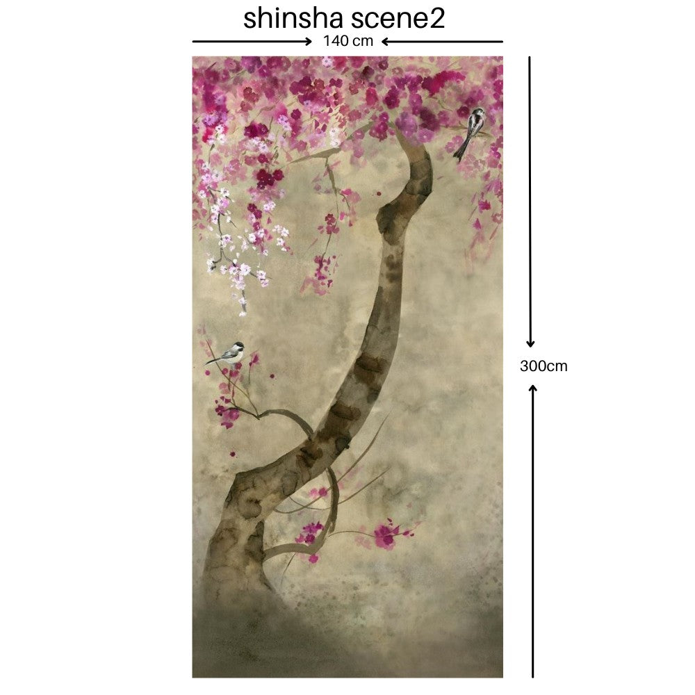 SHINSHA BLOSSOM SCENE TAPETE Designers Guild