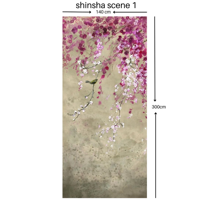 SHINSHA BLOSSOM SCENE TAPETE Designers Guild