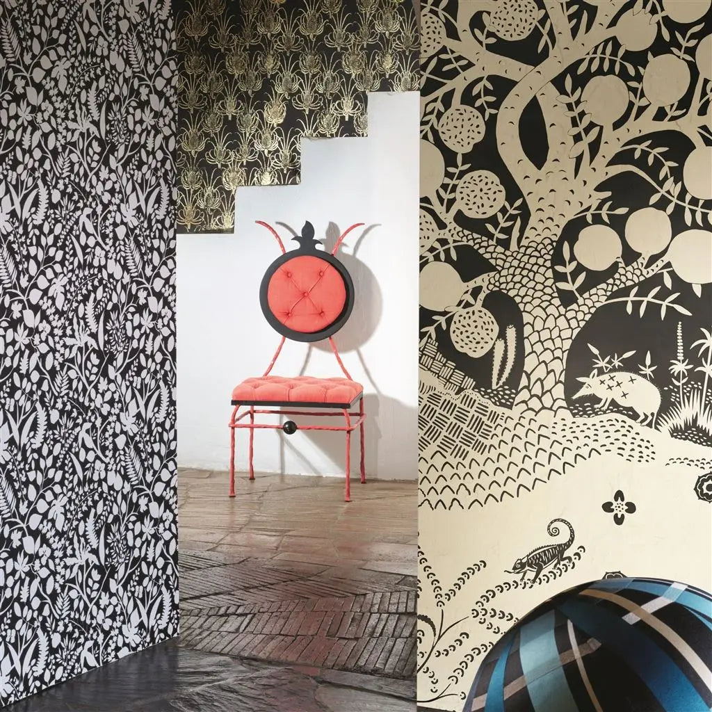 Tapete von Christian Lacroix:  L Eden Soft Designers Guild