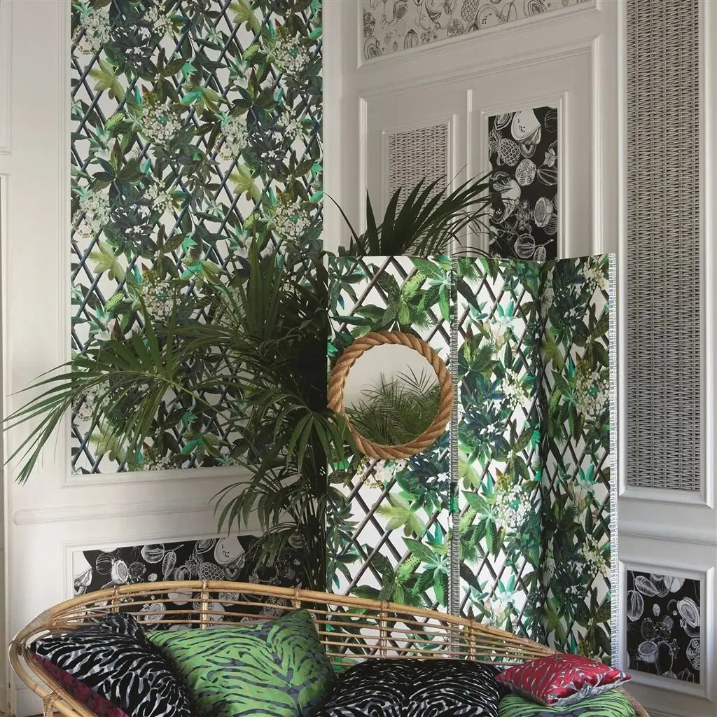 Tapete von Christian Lacroix: Canopy - Celadon Designers Guild