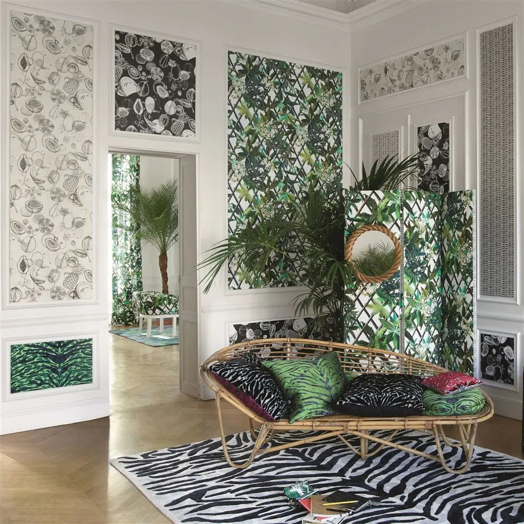 Tapete von Christian Lacroix: Canopy - Celadon Designers Guild