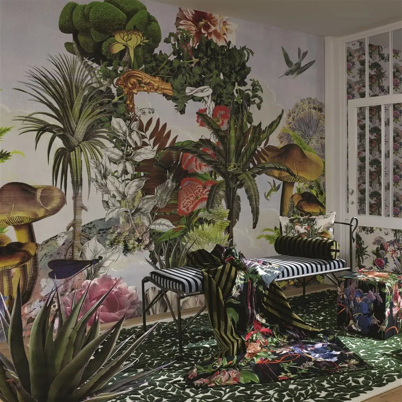 Tapete von Christian Lacroix: Jardin Des Reves Panoramic Prisme Designers Guild