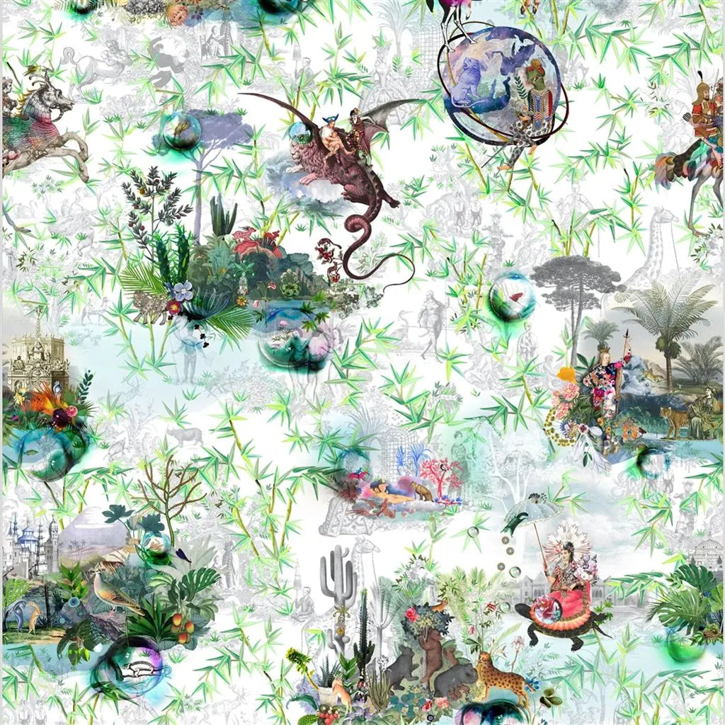 Tapete von Christian Lacroix: Reveries Vert Buis Designers Guild