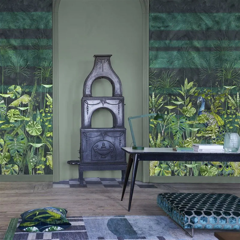 Tapete von Designers Guild: Arjuna Leaf Designers Guild