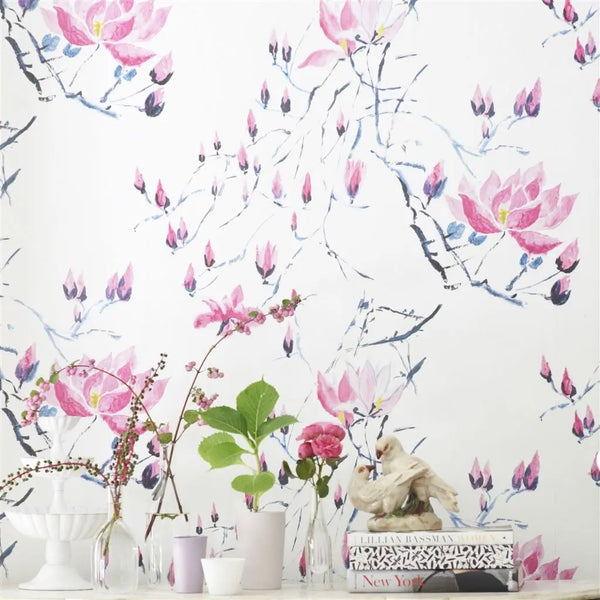 Tapete von Designers Guild: Madame Butterfly - Peony Designers Guild