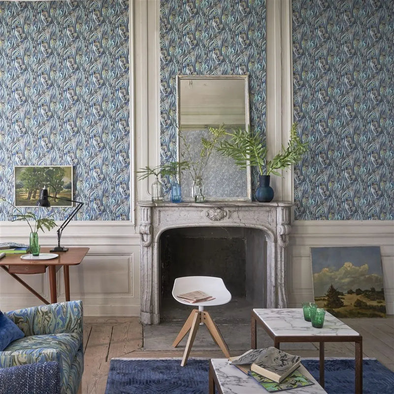 Tapete von Designers Guild Delahaye - Cobalt Designers Guild