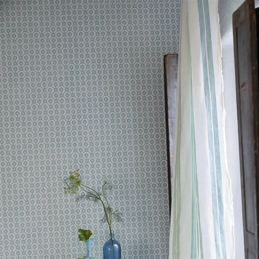 Tapete von Designers Guild Jaal Eau De Nil Designers Guild