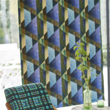 Tapete von Designers Guild Minakari Geo Cobalt Designers Guild