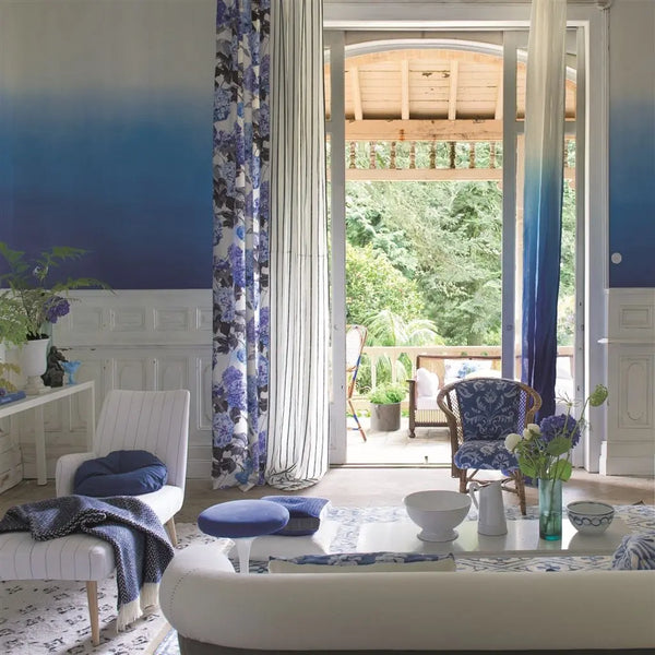 Tapete von Designers Guild Saraille - Cobalt Designers Guild
