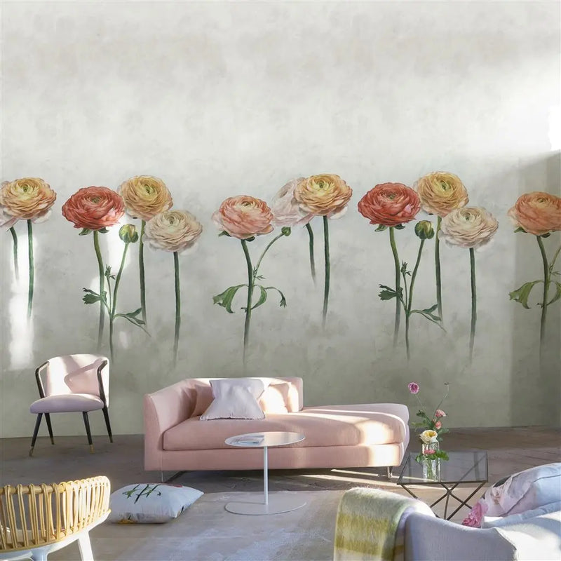 Tapete von Designers Guild Tourangelle Ombre Zinc Designers Guild