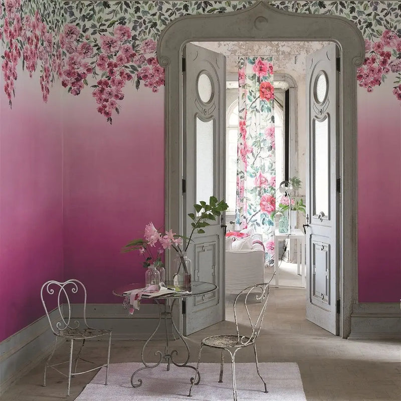 Tapete von Designers Guild Trailing Rose - Peony Designers Guild