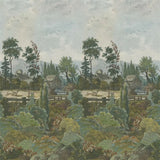 Tapete von John Derian Pastoral Scene 1 Sky Designers Guild