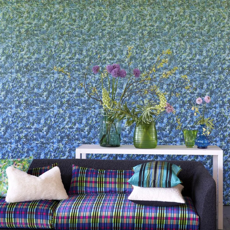 Wandbild Tapete von Designers Guild Odisha Cobalt Designers Guild